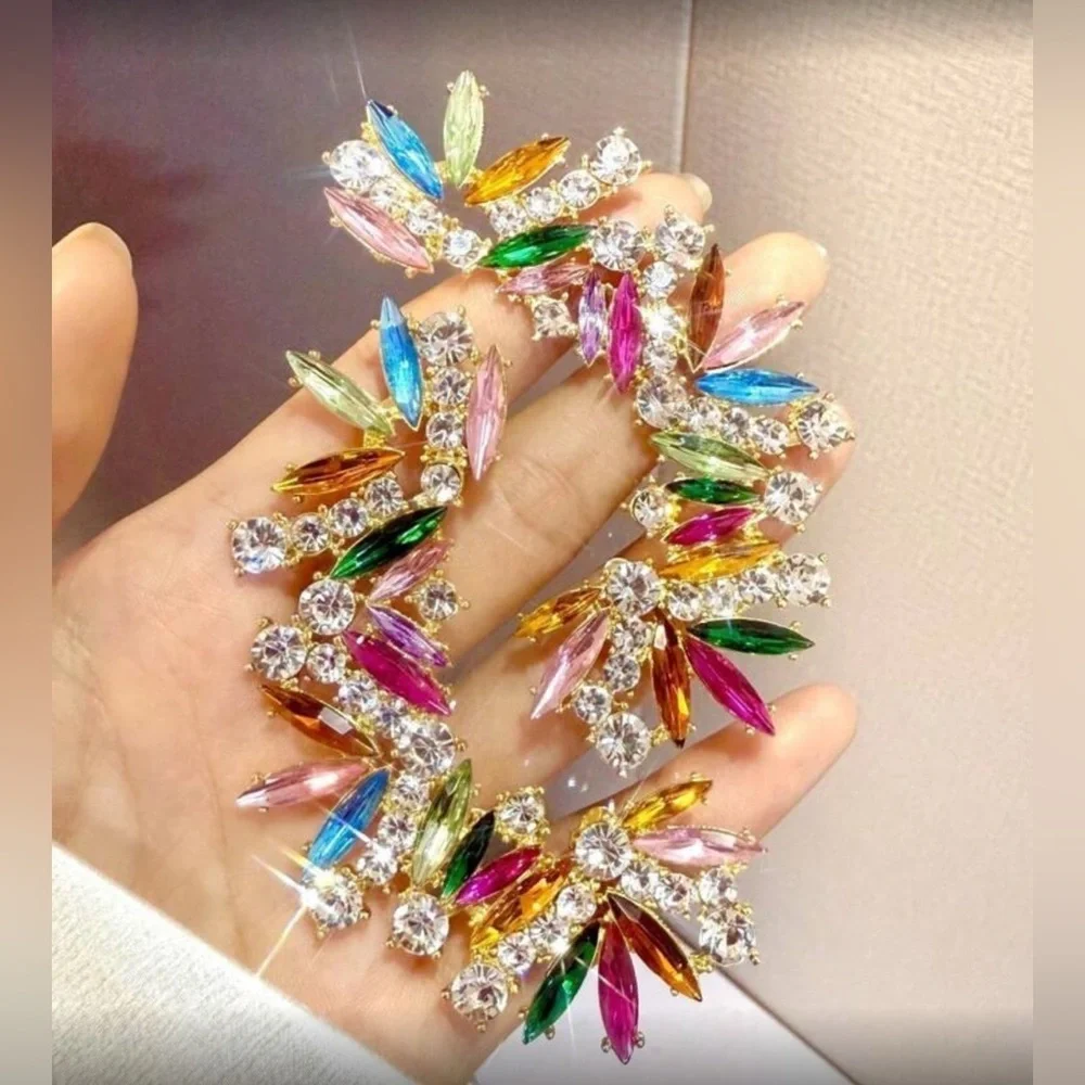 ✨NEW Colorful Crystal Ear Cuffs - 2